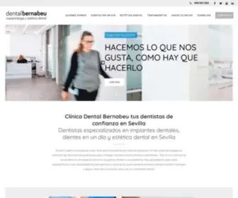 Dentalbernabeu.com(Clínica Dental en Sevilla) Screenshot