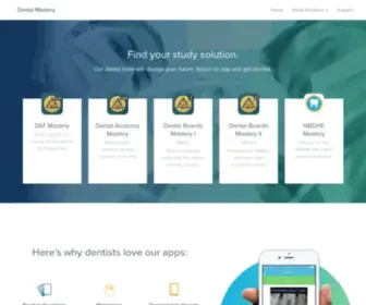 Dentalboardsmastery.com(Higher Learning Technologies) Screenshot