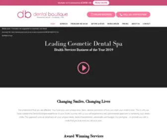 Dentalboutique.com.au(Dental Boutique) Screenshot