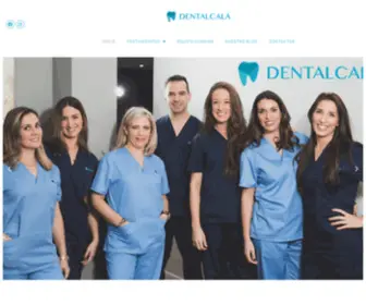 Dentalcala.es(Clínica Dental en Alcalá del Río) Screenshot