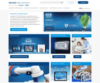 Dentalcare.com.mx(Dental Care Information for Professionals) Screenshot