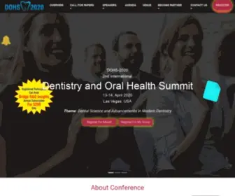 Dentalcareconference.com(Dental Conferences) Screenshot