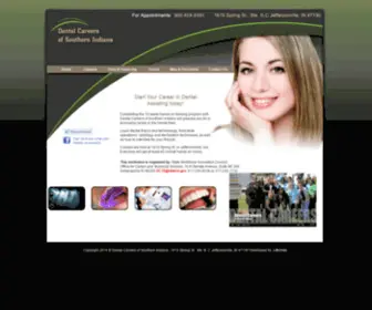 Dentalcareersofsouthernindiana.com(Dental Assistant) Screenshot