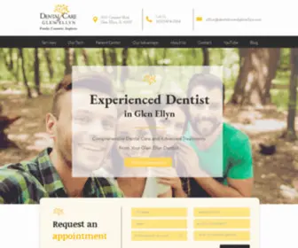 Dentalcareofglenellyn.com(Dentist Glen Ellyn IL) Screenshot