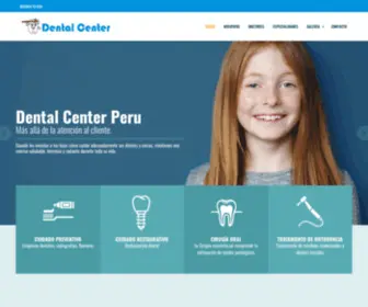 Dentalcenterperu.com(Dental Center Peru) Screenshot