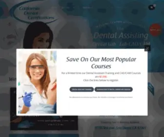 Dentalcertifications.com(Dental Certifications in San Diego) Screenshot