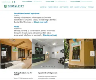 Dentalcity.ro(Laborator de radiologie dentară) Screenshot