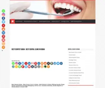 Dentalclinicsdubai.ae(Best Dental Clinic Dubai) Screenshot