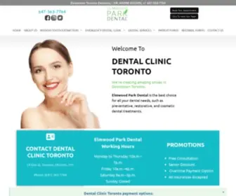 Dentalclinictoronto.dentist(Dental Clinic Toronto) Screenshot