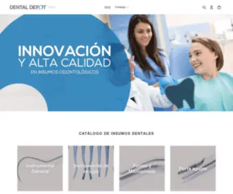 Dentaldepot.cl(Dental Depot Chile) Screenshot