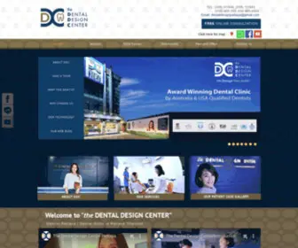 Dentaldesignpattaya.com(The Dental Design Center) Screenshot