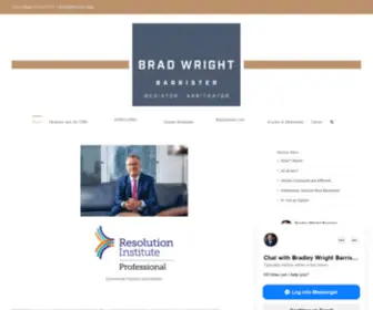 Dentalegal.com.au(Brad Wright Barrister) Screenshot