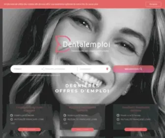 Dentalemploi.com(Accueil) Screenshot