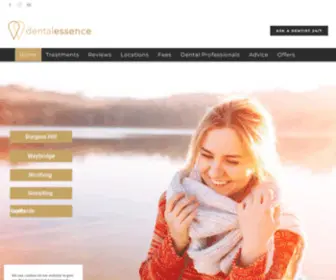 Dentalessence.co.uk(Dentalessence) Screenshot