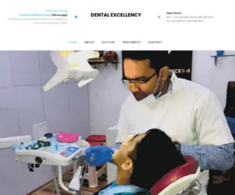 Dentalexcellency-Newtown.com(Dental Excellency) Screenshot