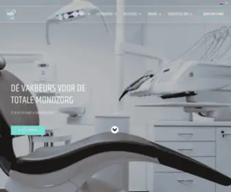 Dentalexpo.nl(Dental Expo verbindt de mondzorgprofessionals en de dentale industrie. Onze visie) Screenshot