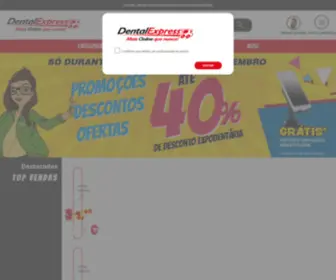 Dentalexpress.pt(Depósito dentário Online) Screenshot