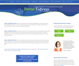 Dentalexpressstaffing.com(Dental Express Staffing) Screenshot