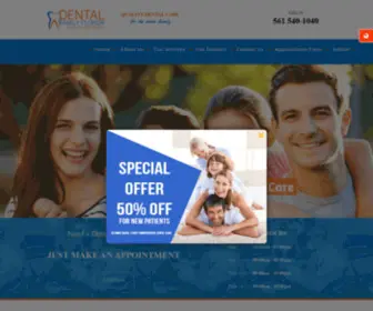 Dentalfamilyfl.com(Dental Family Florida) Screenshot