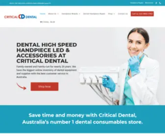 Dentalhandpiece.com.au(Buy High Quality Dental Handpiece Online in Australia) Screenshot