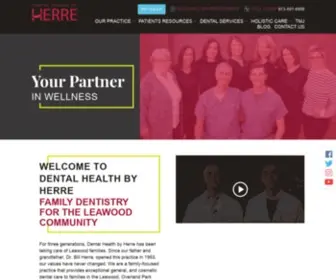 Dentalhealthbyherre.com(Dental Health By Herre) Screenshot