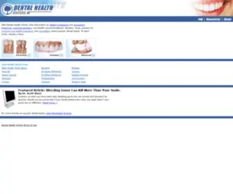 Dentalhealthonline.net(Dental Health Online) Screenshot