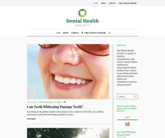 Dentalhealthsociety.com(Dental Health Society) Screenshot