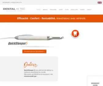 Dentalhitec.com(Dental Hi Tec : fabricant français et expert de l'anesthésie dentaire) Screenshot