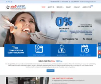 Dentalhyderabad.com(Best Dental Clinic in Hyderabad) Screenshot