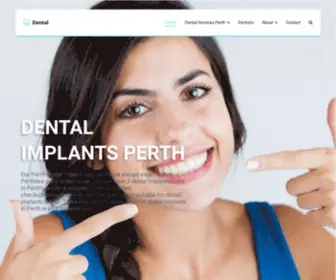 Dentalimplantsperth.dental(Dental Implants Perth) Screenshot