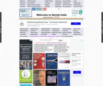 Dentalindia.com(Dental) Screenshot