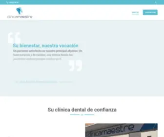 Dentalmaestre.com(Clínica Dental Maestre Huelva) Screenshot