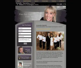 Dentalmagic.net(Cosmetic Dentistry Sacramento) Screenshot