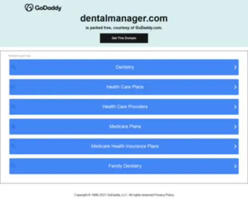 Dentalmanager.com(Dental Manager.com) Screenshot