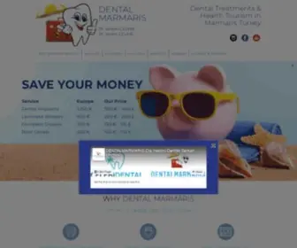 Dentalmarmaris.com(Dental Marmaris) Screenshot