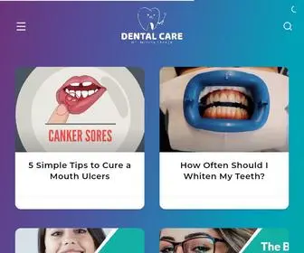 Dentalofmc.com(Your Guide to Dental Care Products) Screenshot