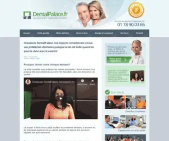 Dentalpalace.fr(Dentalpalace) Screenshot