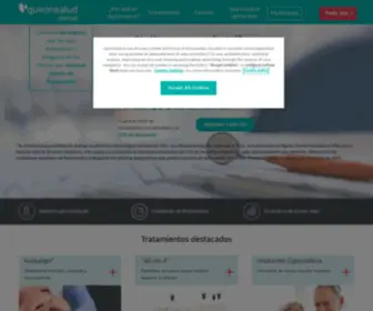 Dentalpalmaplanas.com(Quirónsalud) Screenshot