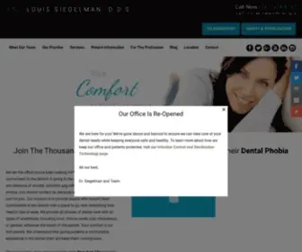 Dentalphobia.com(Sedation Dentist New York City) Screenshot