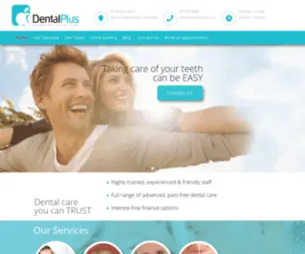 Dentalplus.co.nz(Dentist Tauranga) Screenshot