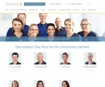 Dentalplus.de(Zahnarzt in Wiesbaden) Screenshot