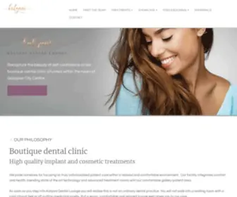 Dentalpractice.com(Boutique Dental Clinic) Screenshot