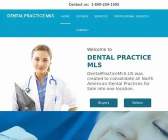 Dentalpracticemls.com(DENTAL PRACTICE MLS) Screenshot