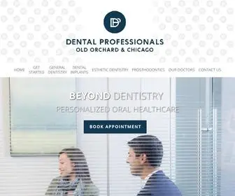 Dentalprofessionals.com(Dentist Chicago IL) Screenshot