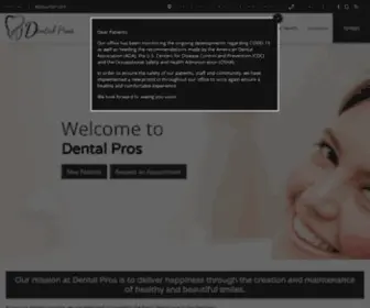 Dentalprossmiles.com(Dentist in Silverlake) Screenshot