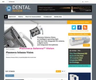 Dentalreview.news(Dental Review) Screenshot