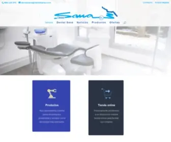 Dentalsana.com(DENTAL SANA) Screenshot