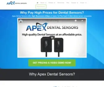 Dentalsensors.com(Dental Sensors at an affordable price) Screenshot