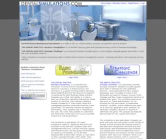 Dentalsimulations.com(Dental Simulation) Screenshot