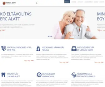 Dentalsoft.hu(FogĂĄszat Miskolc) Screenshot